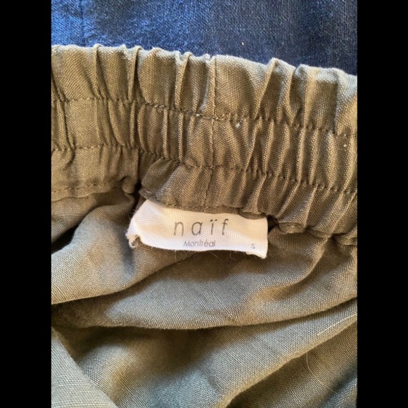 Naif Button Down Midi Skirt - Size Small - Picture 3 of 6